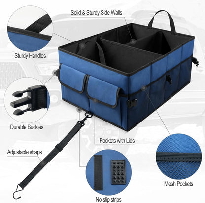 🚗 Tidy Trunk – Foldable Car Organizer