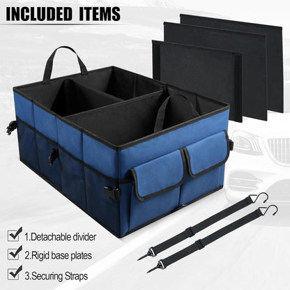 🚗 Tidy Trunk – Foldable Car Organizer